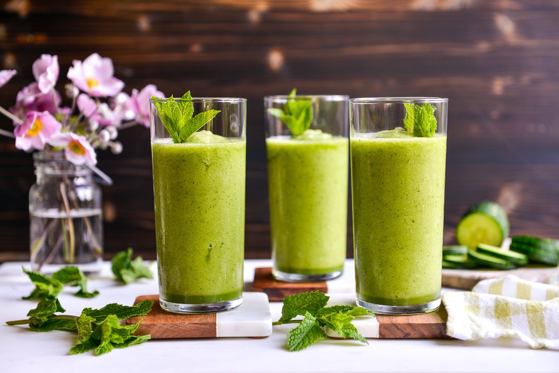 HoneydewCucumber Slushies Nourishing Meals®